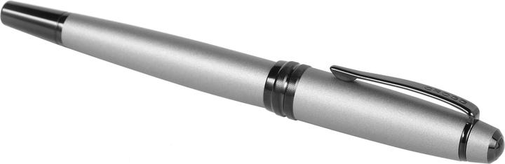 Productafbeelding Cross Vulpen Bailey mat grijs, PVD zwarte XF penpunt (Mat grijs, 1 x)