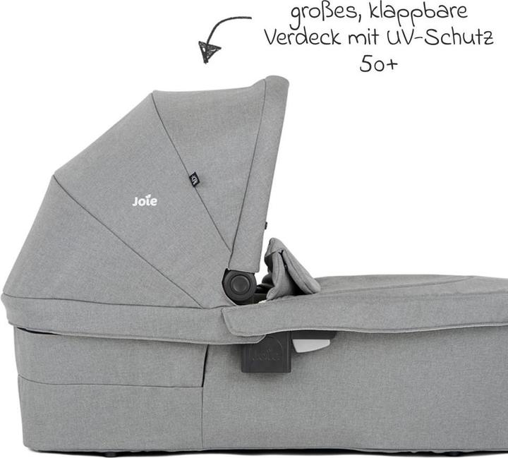 Produktbild Joie Babywanne Ramble XL ab Geburt - 9 Monate für Versatrax, Kinderwagenaufsätze