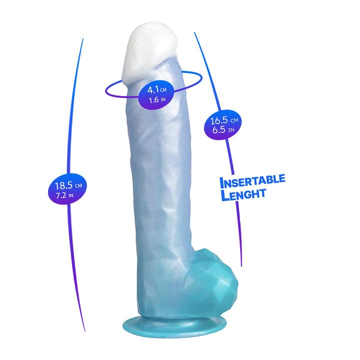 Productafbeelding Silexd Angel (8") - Liquid Silicone - Fantasy Collection