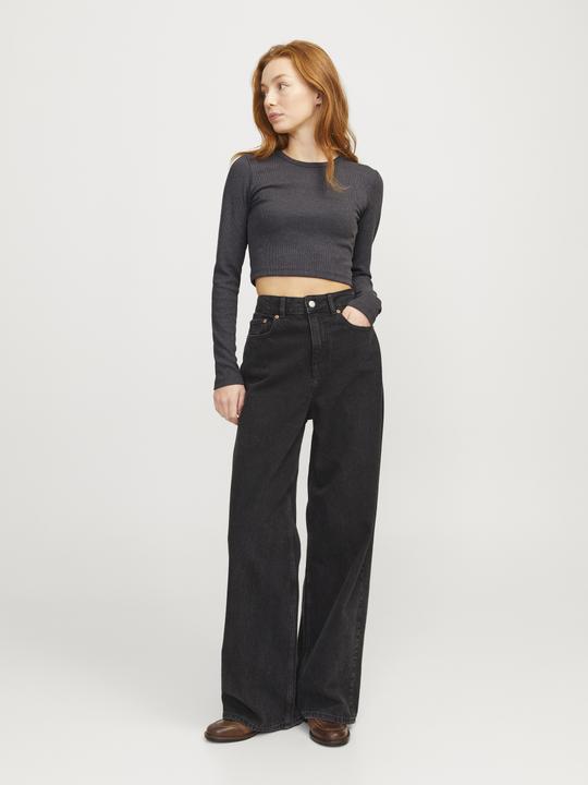 Produktbild JJXX Jxfeline Str Ls Rib Tee Jrs Noos (XS)