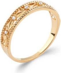 Actual product image Lara Gold plated RING - GR. 52 - ZIRCONIA - STARS (52)