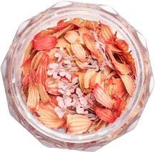 Semilac Flower Flakes Coral Blossom Coral & Pink Nail Decoration (Corail & Rose)