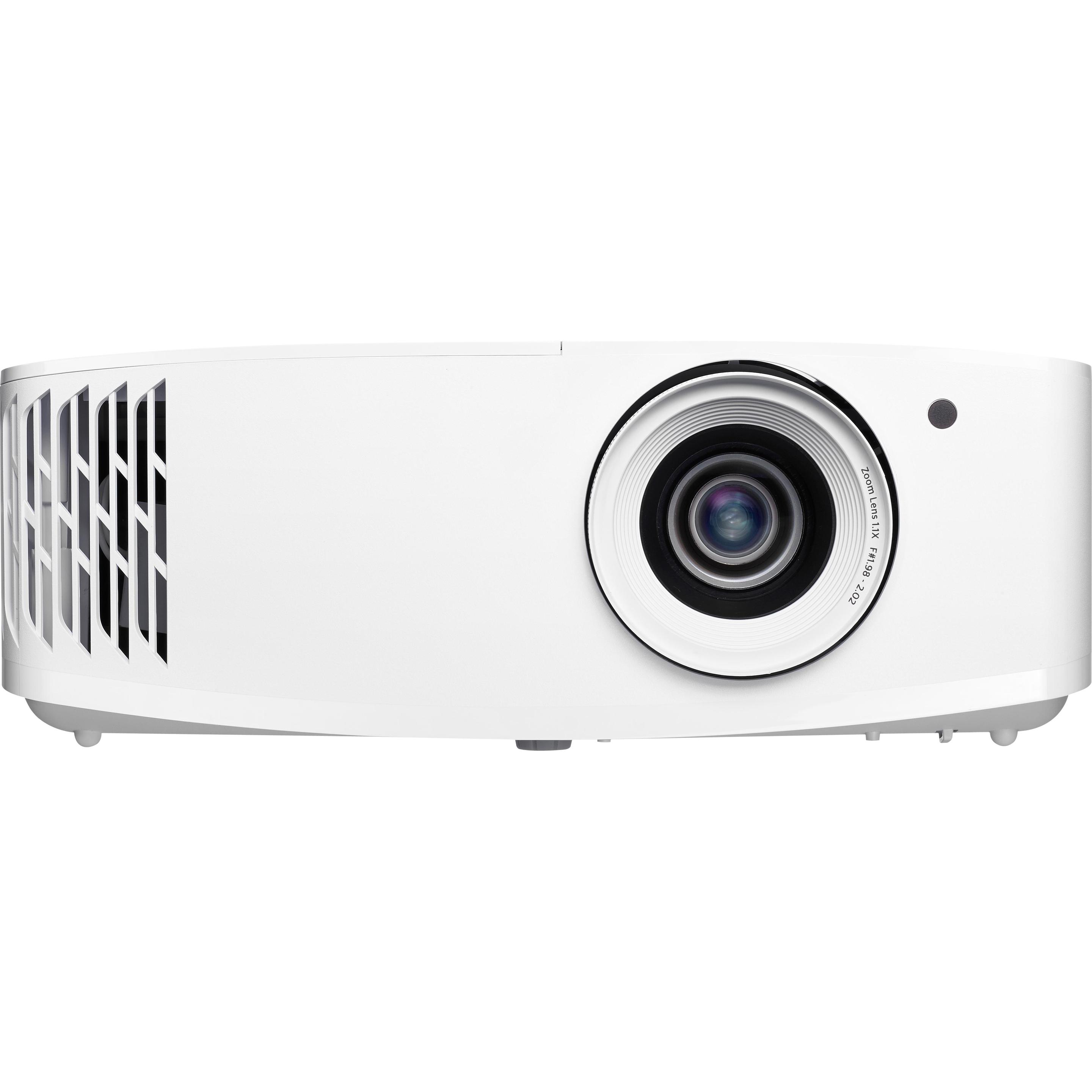Optoma 4K400x (UHD, 4000 lm, 1.66:1), Beamer, Weiss