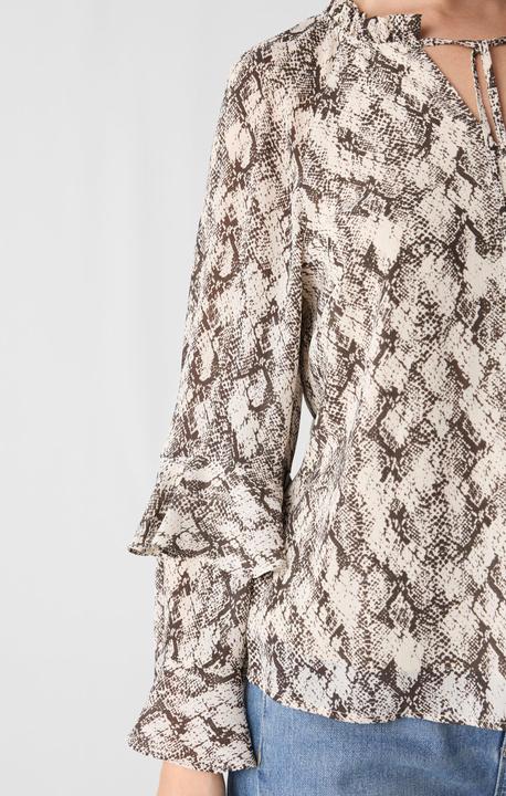 Immagine prodotto Comma Bluse Bedruckte Chiffonbluse mit femininen Volants (32)