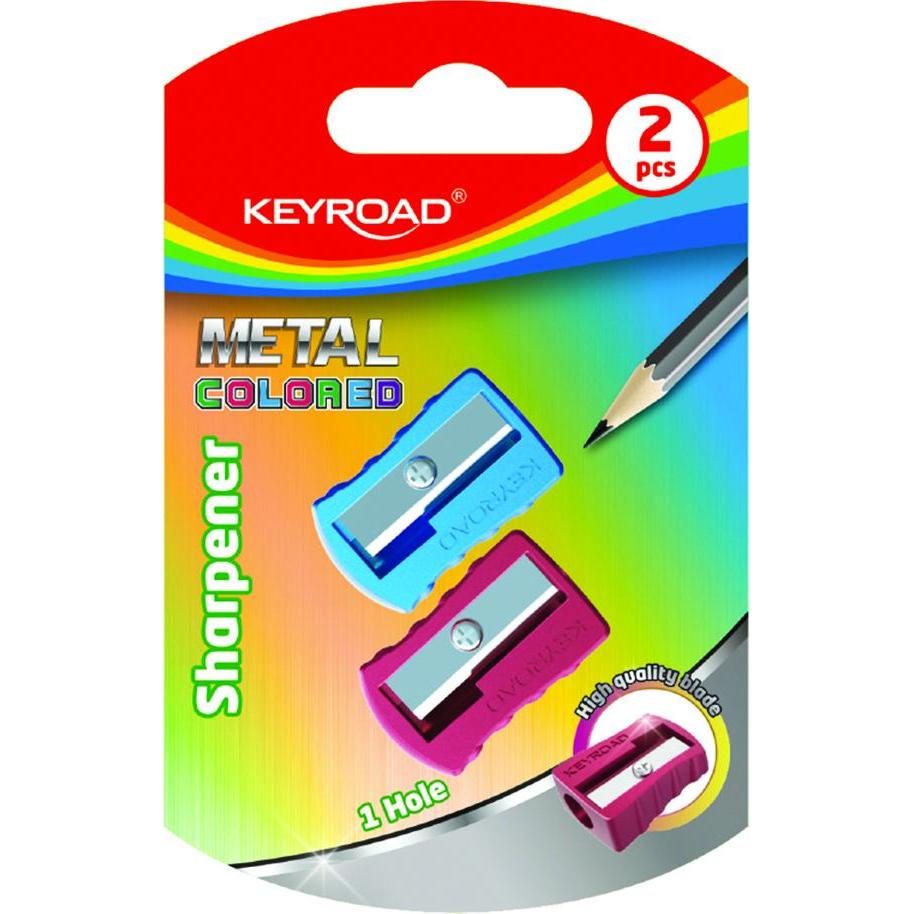 Keyroad, Temperamatite, Temperówka aluminiowa z jednym otworem 2 sztuki