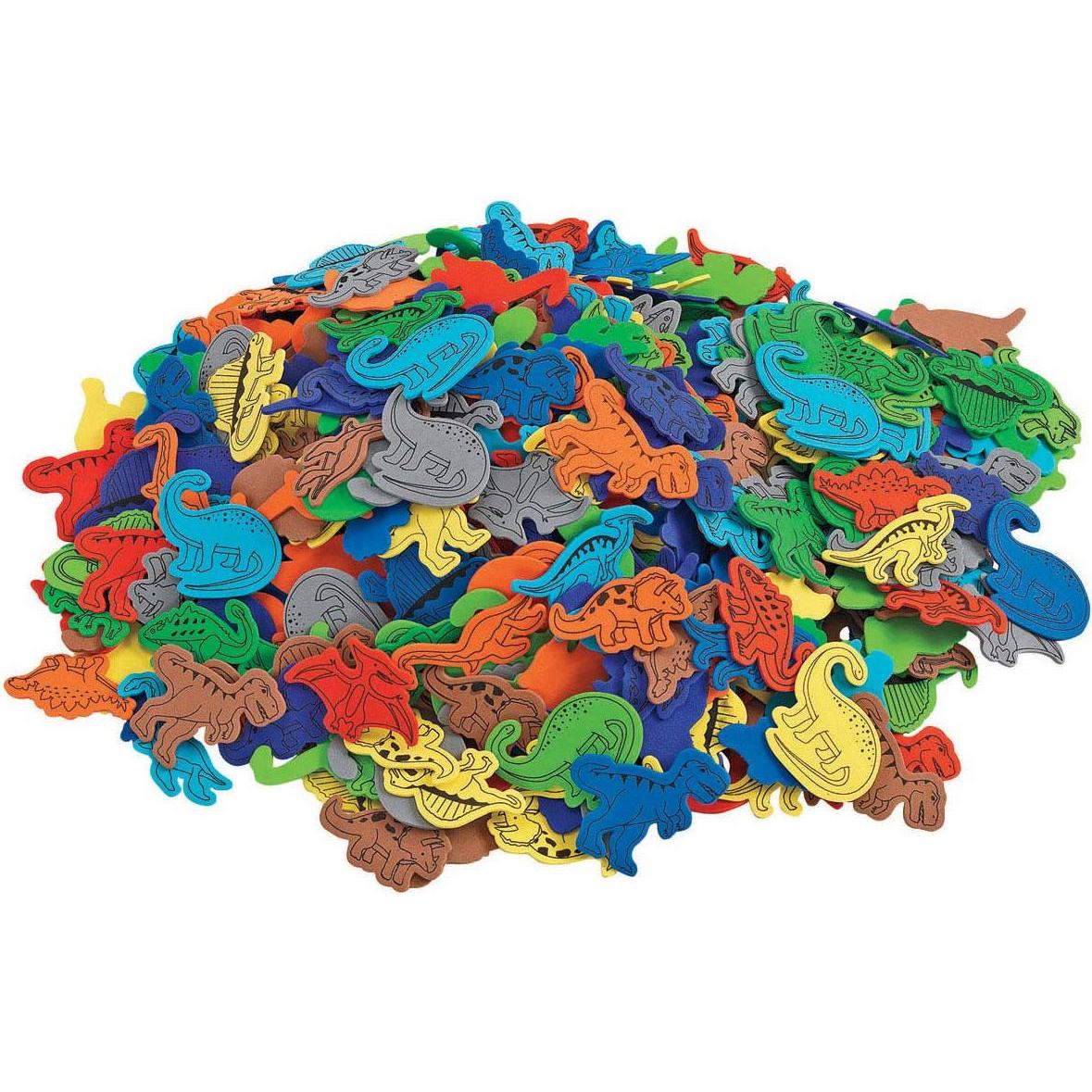 Thumbnail - Färbungen - Dinosaurierfiguren Schaumstoff, 500St.