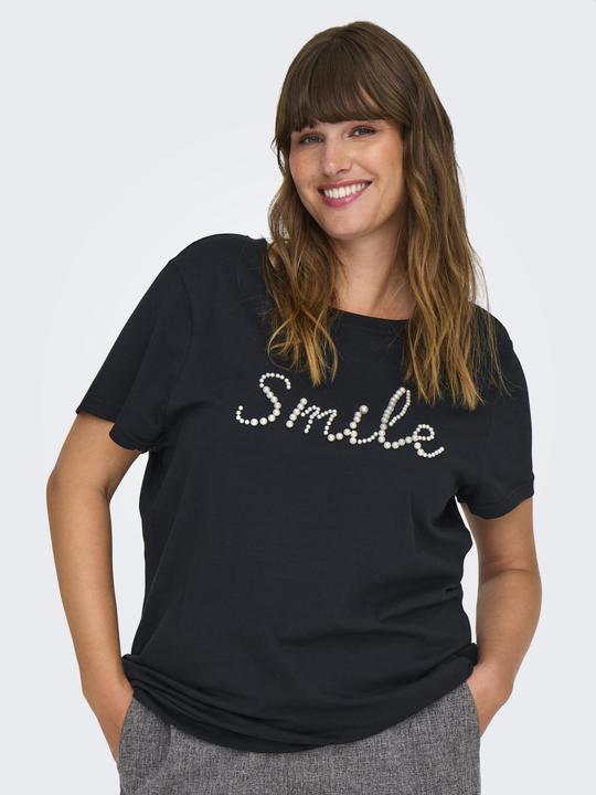 Immagine prodotto Only T-shirt regular fit con scollo rotondo e curve (S)