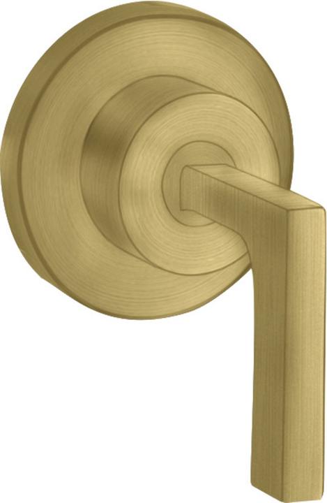 hansgrohe Axor Citterio flush-mounted shut-off valve with lever handle DN15 / DN20