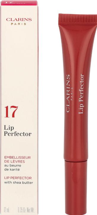 Actual product image Clarins Eclat Minute - Embellisseur Lèvres Intense Maple 17 (Red, Brown)