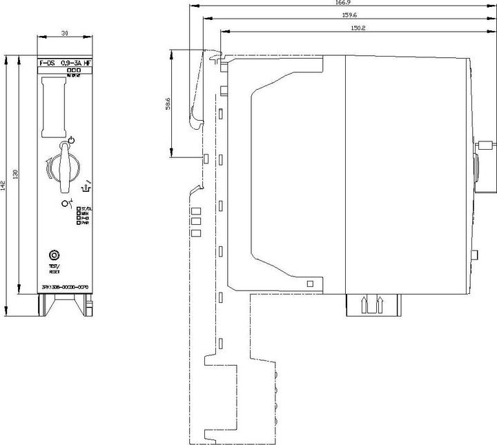 Actual product image Siemens Direktstarter 3RK1308-0CC00-0CP0