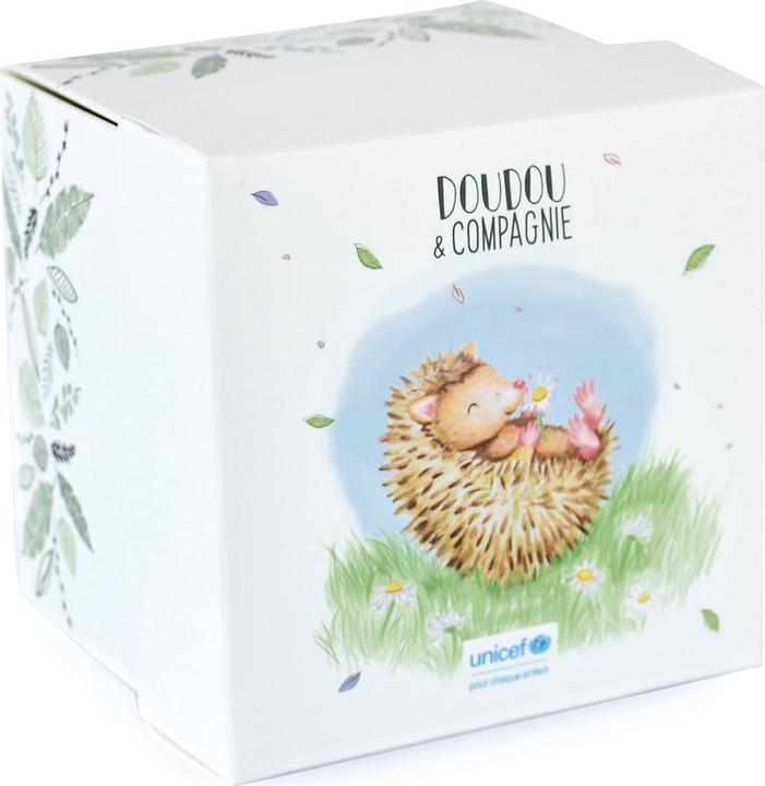 Produktbild Doudou et Compagnie Unicef Igel Schnmusetuch 12cm (MQ4)**