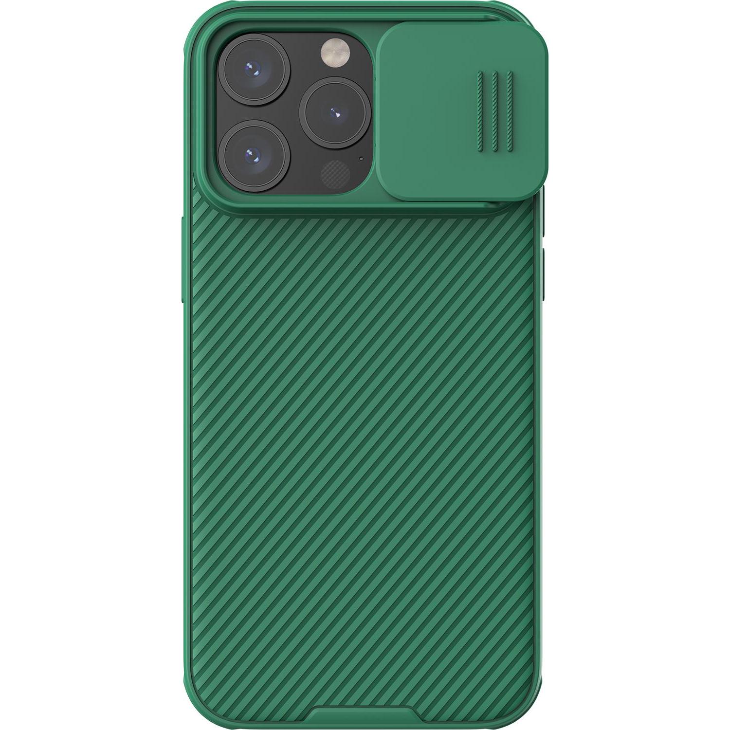 Nillkin CamShield Pro (Apple iPhone 15 Pro Max), Cover smartphone, Verde