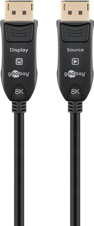 Produktbild Goobay Optische DisplayPort Hybrid Verbindungskabel 1.4 (30 m, DisplayPort, 2.0)
