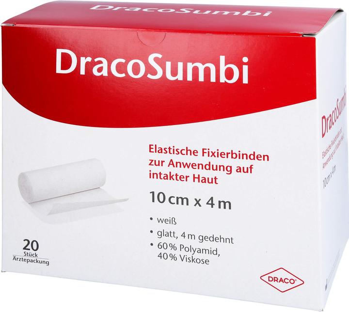 Dr. Dry DracoSUMBI FIXIERB WEISS 10CM, 20 St BIN