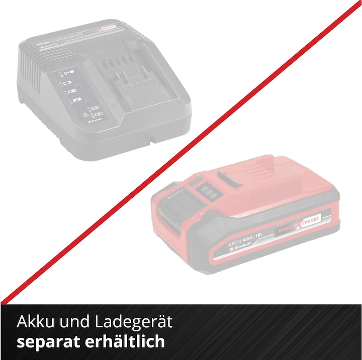 Actual product image Einhell Bodenventilator GE-CF 18/320 P Li-Solo Schwarz