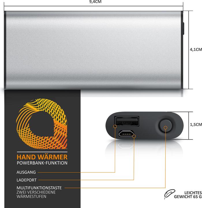 Produktbild Aplic Handwärmer Powerbank