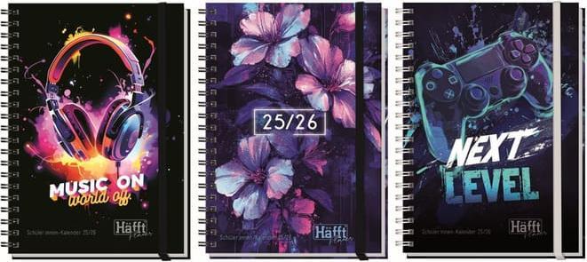 Produktbild Häfft PLANER 25/26 Premium - Schüler-Kalender sort.(6) (A5)