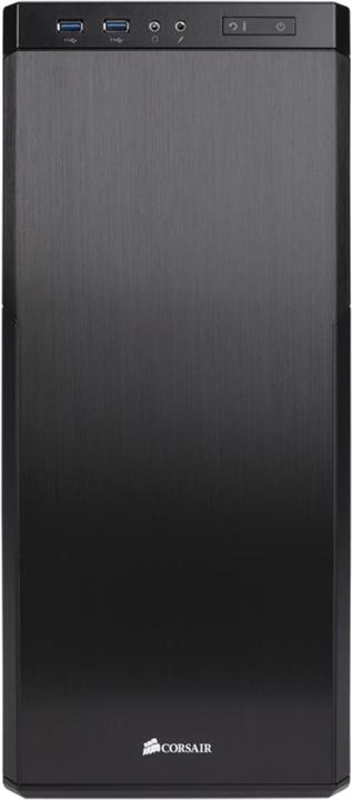 Actual product image Corsair Carbide 330R Blackout Edition (ATX, E-ATX, mATX, Mini-ITX)