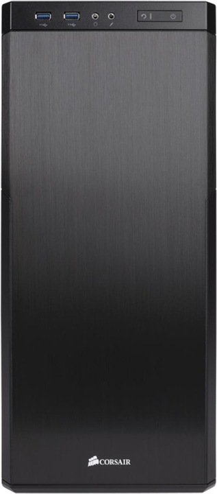 Actual product image Corsair Carbide 330R Blackout Edition (ATX, mATX, Mini-ITX, E-ATX)