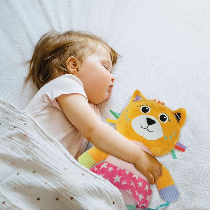 Image du produit Clementoni Bébé Mon premier animal en peluche - Chat (28 cm)