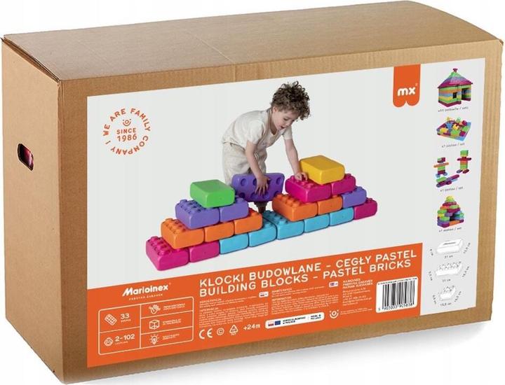 Actual product image Marioinex Building blocks Ceg y 33el Pastel