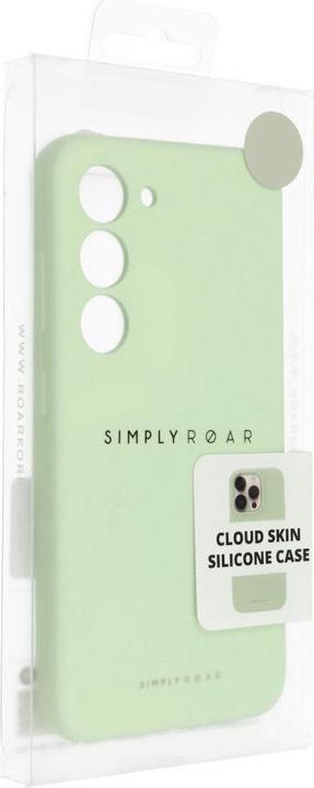 Actual product image Roar Back panel cover case CLOUD SKIN for SAMSUNG A34 5G Light green (Samsung Galaxy A34 5G)