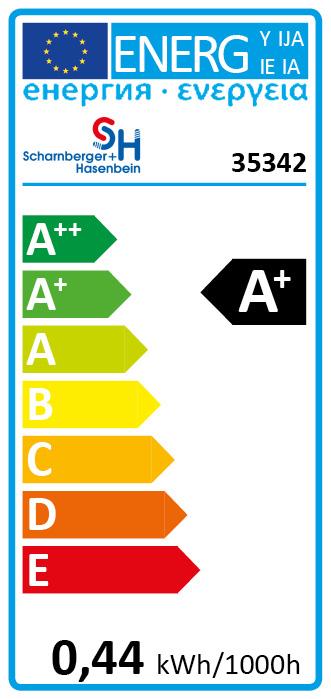 Energy Label Scharnberger+Hasenbein Single-LED