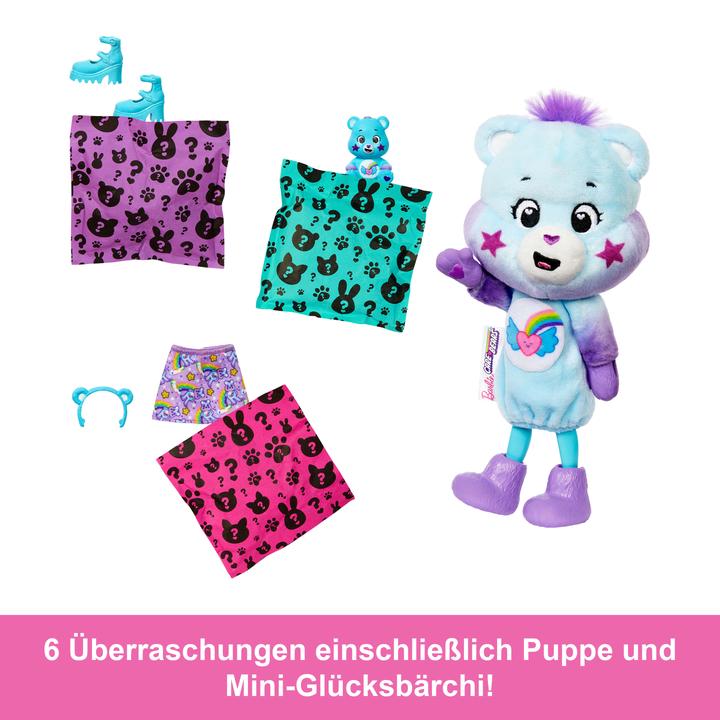 Actual product image Barbie Licensed Cutie Reveal x Care Bears Series 2 Chelsea Assortment