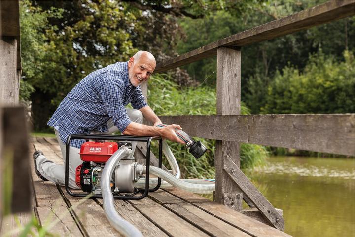 Actual product image AL-KO Petrol engine pump 30000, 4.1 kW motor power, 30,000 l/h max. delivery rate, current-independent... (Garden pump)