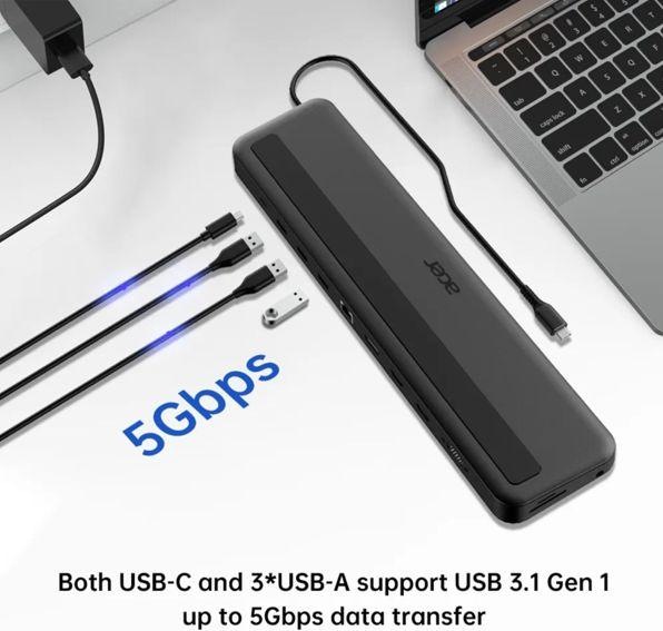 Actual product image Acer HP.DSCAB.015 (USB-C, 13 Ports)