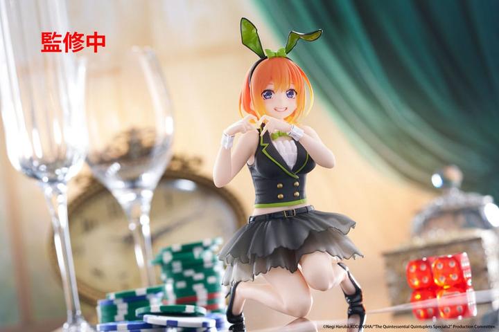 Produktbild Taito The Quintessential Quintuplets 3 PVC Statue Desktop Cute Figure Yotsuba Nakano (Bunny Ver.) 13 cm
