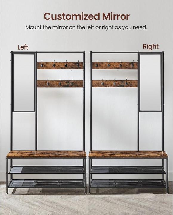 Actual product image Songmics Coat rack