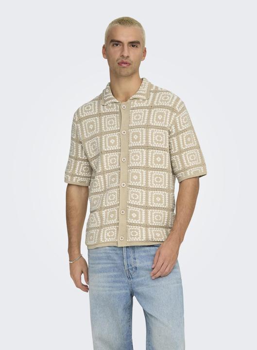 Image du produit Only & Sons ONSBART Gestricktes Polo-Hemd Polo (M)