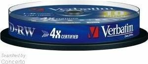Produktbild Verbatim Dvd+Rw (10 x)