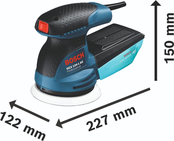 Productafbeelding Bosch Professional GEX 125-1 AE (Excentrische schuurmachine, 250 W)