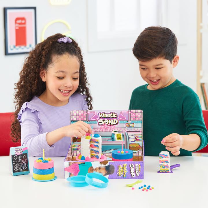 Produktbild Spin Master Kinetic Sand Regenbogen Bäckerei Set