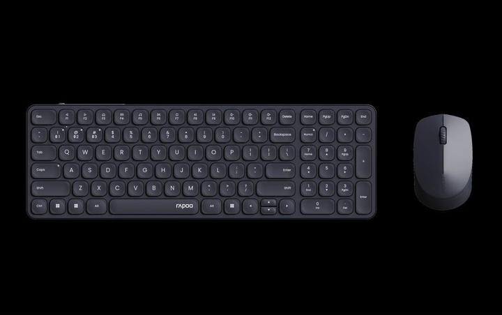 Productafbeelding Rapoo 9310M Multi-Mode Bureauset zwart (DE, Draadloze)