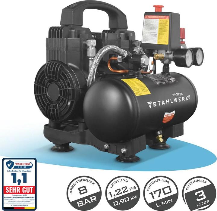 Produktbild Stahlwerk ST-38 BL (3 l, 8 Bar)