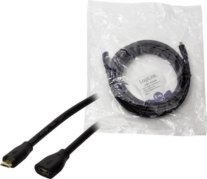 Produktbild LogiLink CU0125 (5 m, USB 2.0)