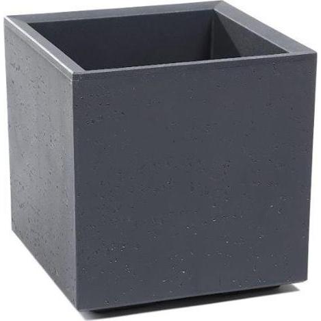 Krups, Vaso da fiori, Pot with water reservoir Lamela, plastic, anthracite