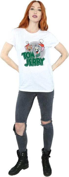 Image du produit Tom & Jerry - T-shirt CHRISTMAS GREETINGS - Femme (S)
