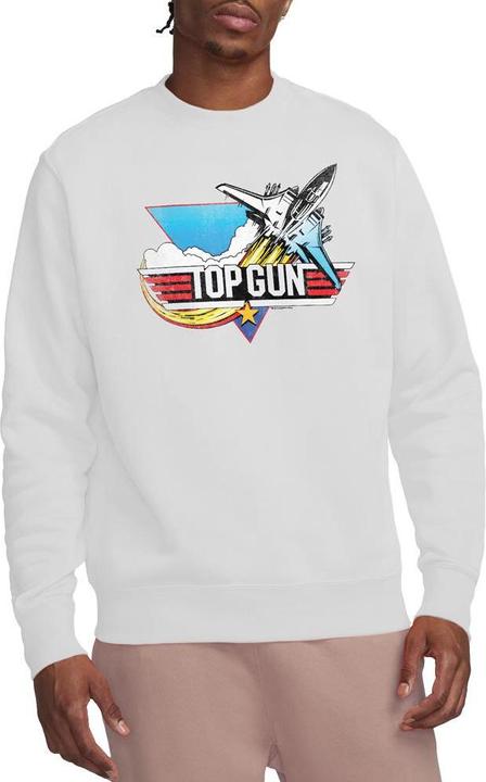Actual product image Top Gun Unisex Adult Jet Swoop Logo Sweatshirt (M)