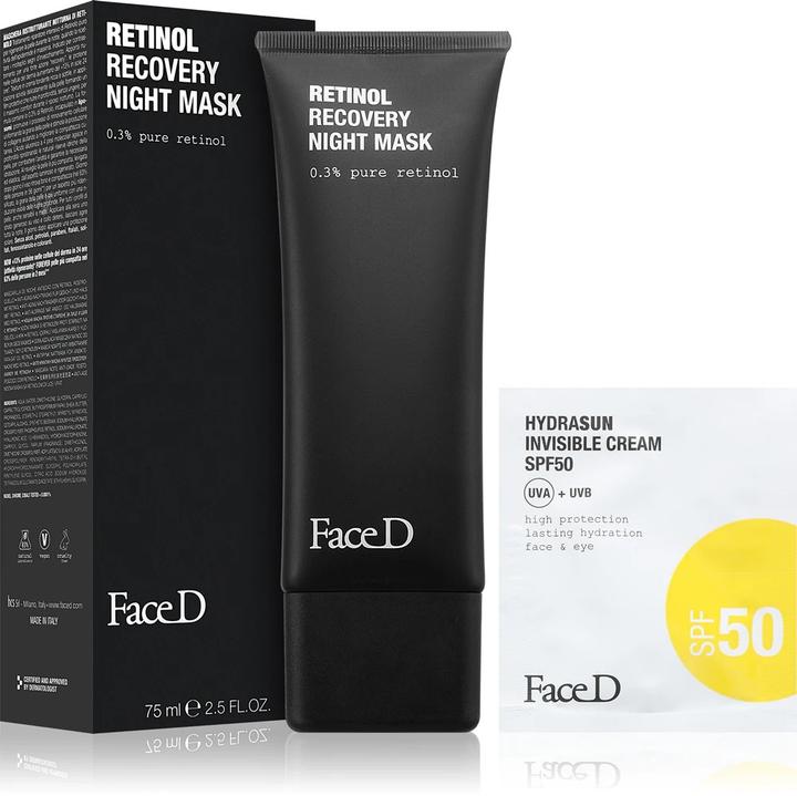 Produktbild FaceD Face D Retinol Night Restructuring Mask 75ml (75 ml)