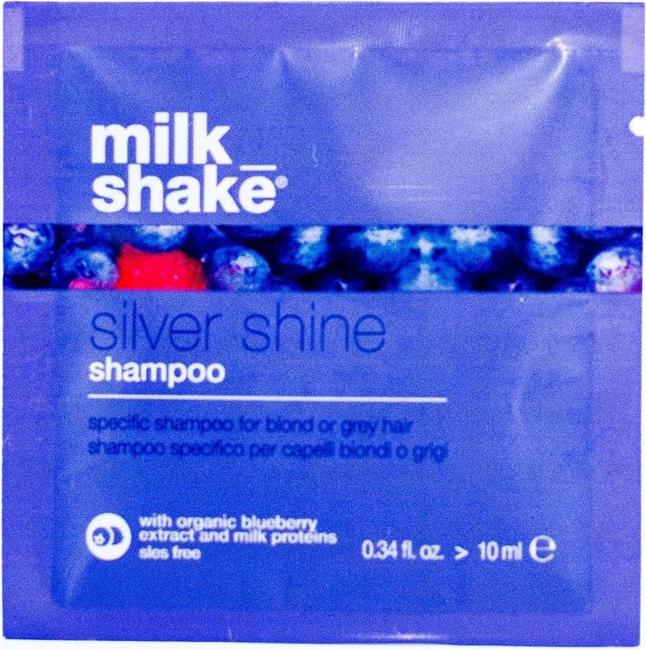 Produktbild Milk_Shake Silver Shine Shampoo 10ml (Flüssiges Shampoo)