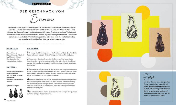 Actual product image Zauberhaftes Papercut (German, Marie-Christine Hollerith, 2022)