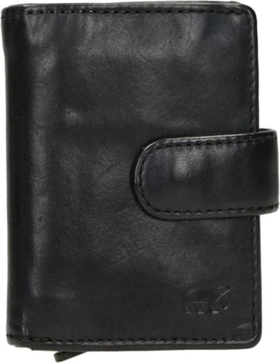 Actual product image Bear Design Bobby RFID Protected Leather Card Holder