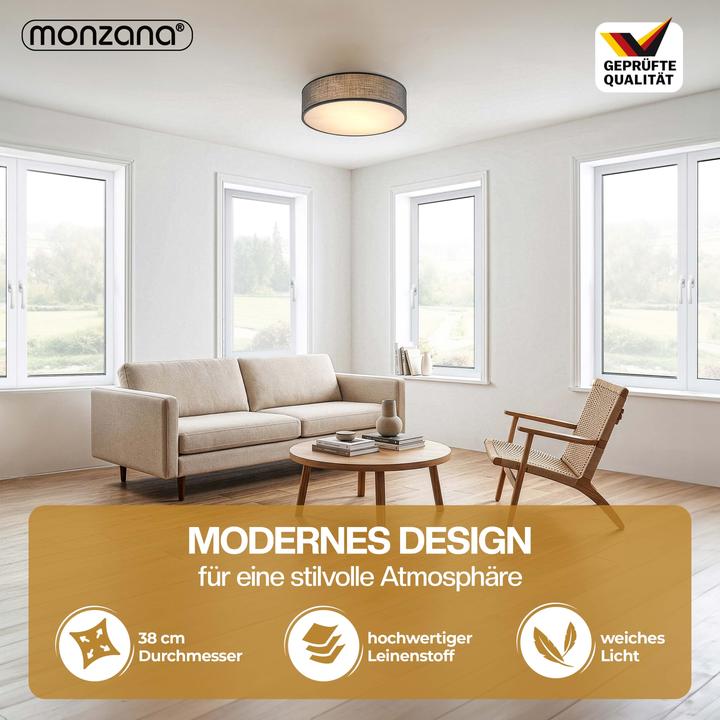 Produktbild Monzana Deckenlampe (E27)
