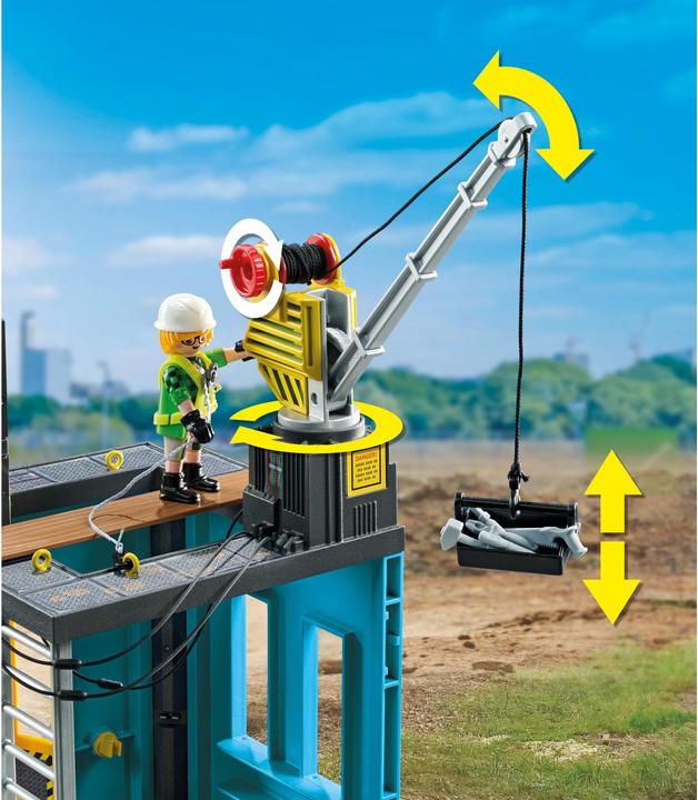 Image du produit Playmobil Chantier de construction (71650, Playmobil Action Heroes)