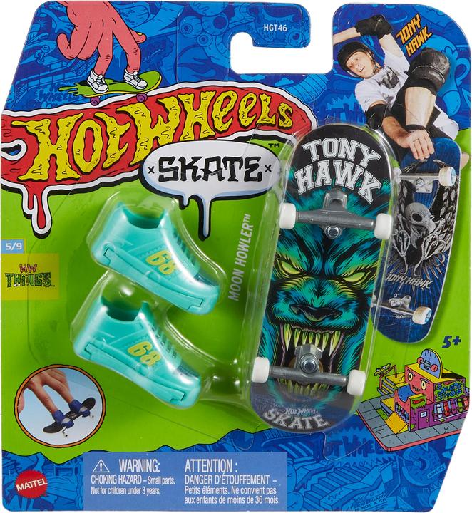 Actual product image Hot Wheels SKATEMOON HOWLER Board
