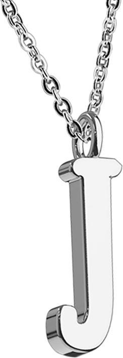 Immagine prodotto Star Piercing Catena d'argento con ciondolo lettera J (senza ottone, Acciaio chirurgico 316L)